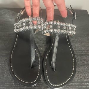 STUART WEITZMAN studded sandals NWT 8.5
